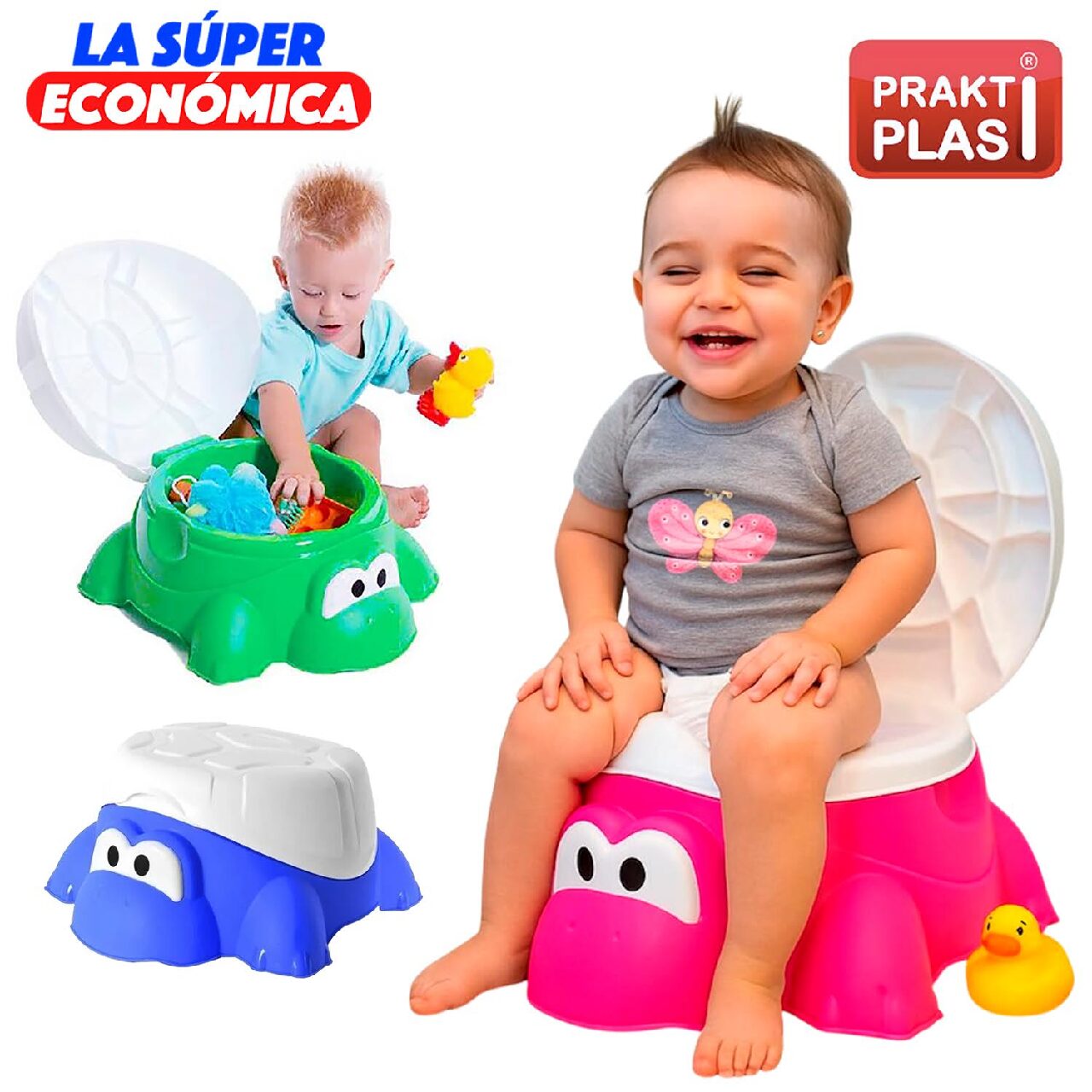 Bacín Multiuso Tortuga